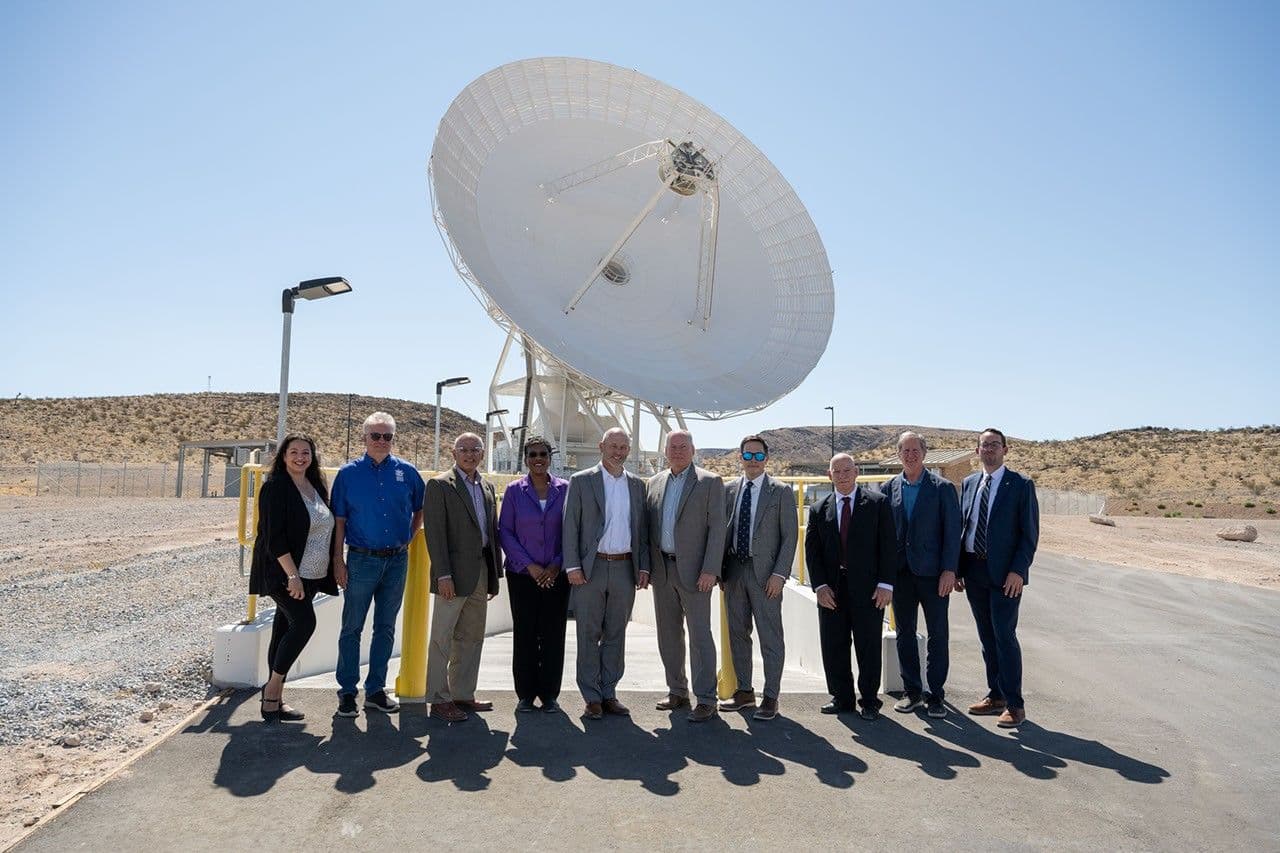 Ribbon-Cutting Event for NASA Deep Space Network’s Deep Space Station 23