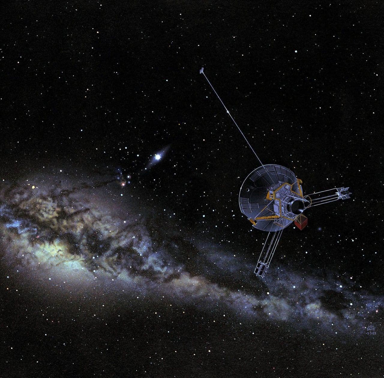 Pioneer 10 Sends Last Signal