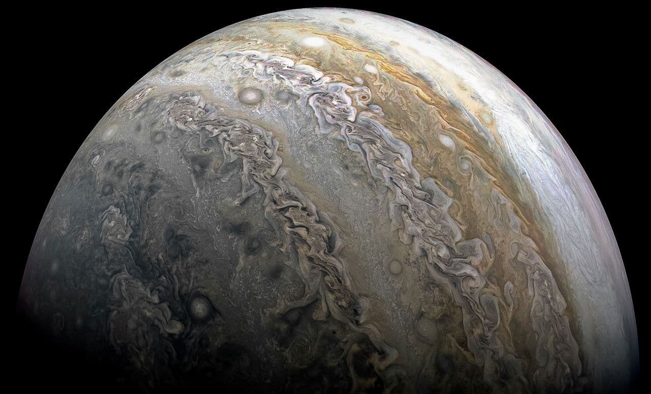 Juno Marks 50 Orbits Around Jupiter