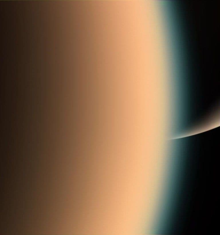 Cassini Cruises by Titan