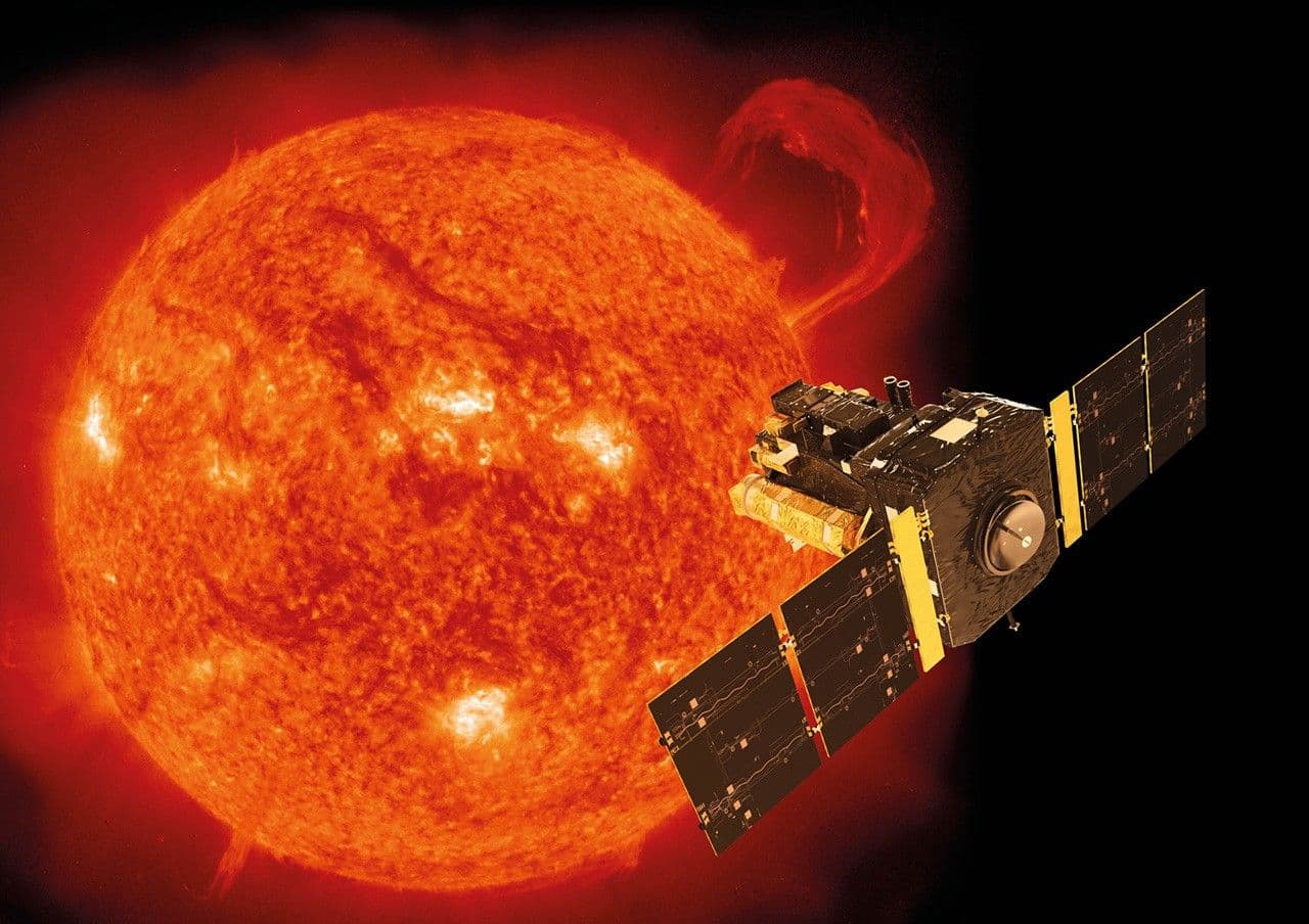 NASA, ESA Sun Observatory Marks 30 Years