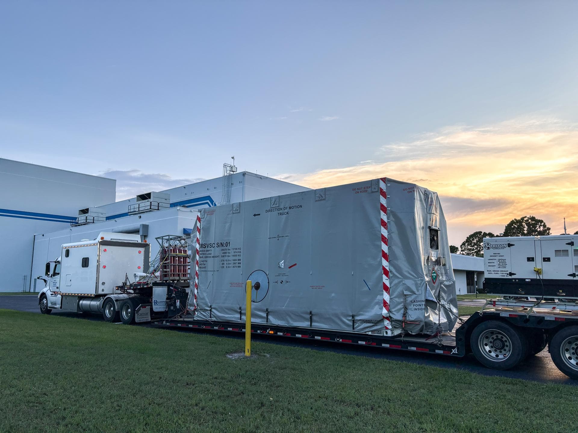 Space Weather Satellite Makes Final Stop in Florida