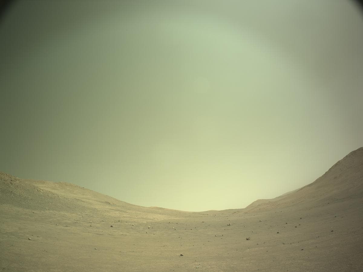 Foto de Marte da câmera NAVCAM_LEFT