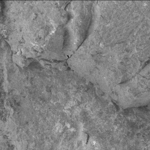 Foto de Marte da câmera SHERLOC_WATSON