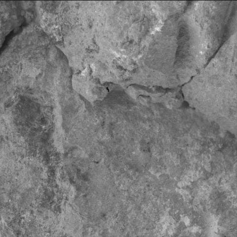 Foto de Marte da câmera SHERLOC_WATSON