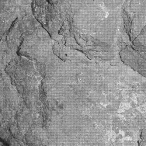 Foto de Marte da câmera SHERLOC_WATSON