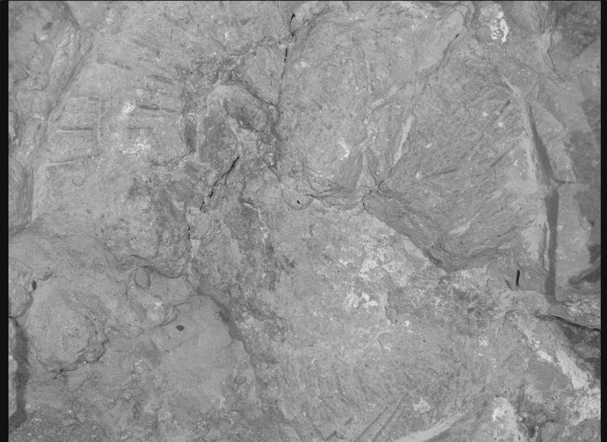 Foto de Marte da câmera SHERLOC_WATSON