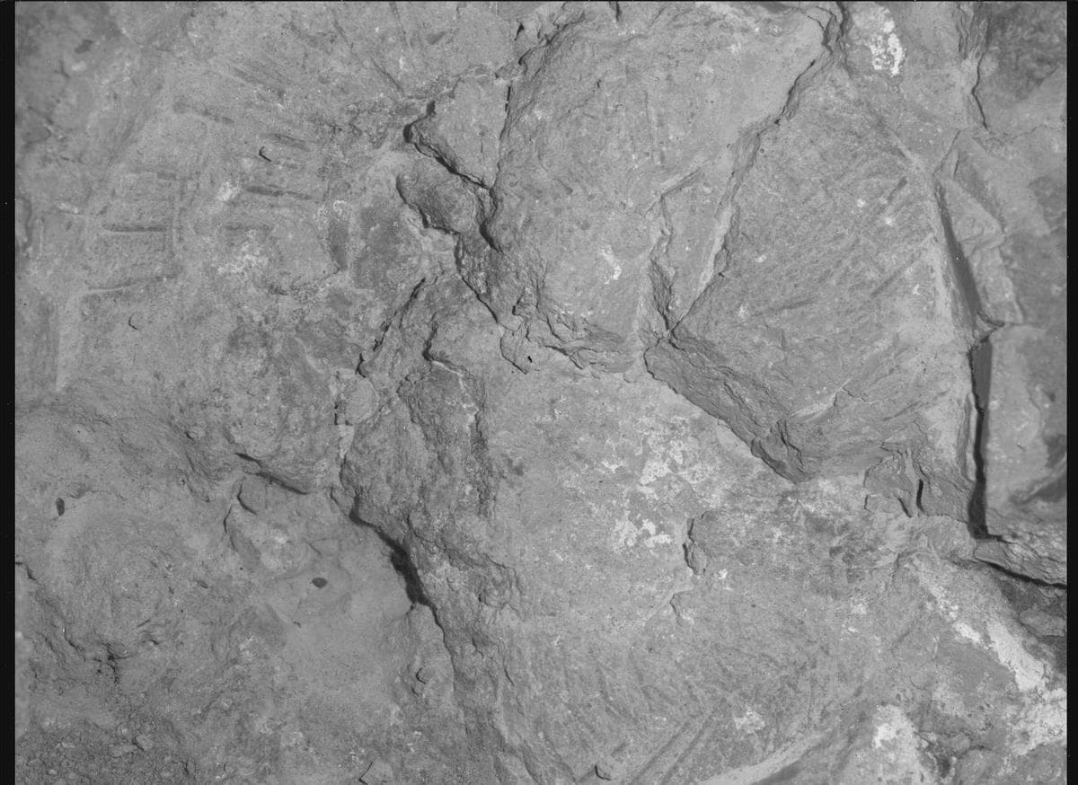 Foto de Marte da câmera SHERLOC_WATSON