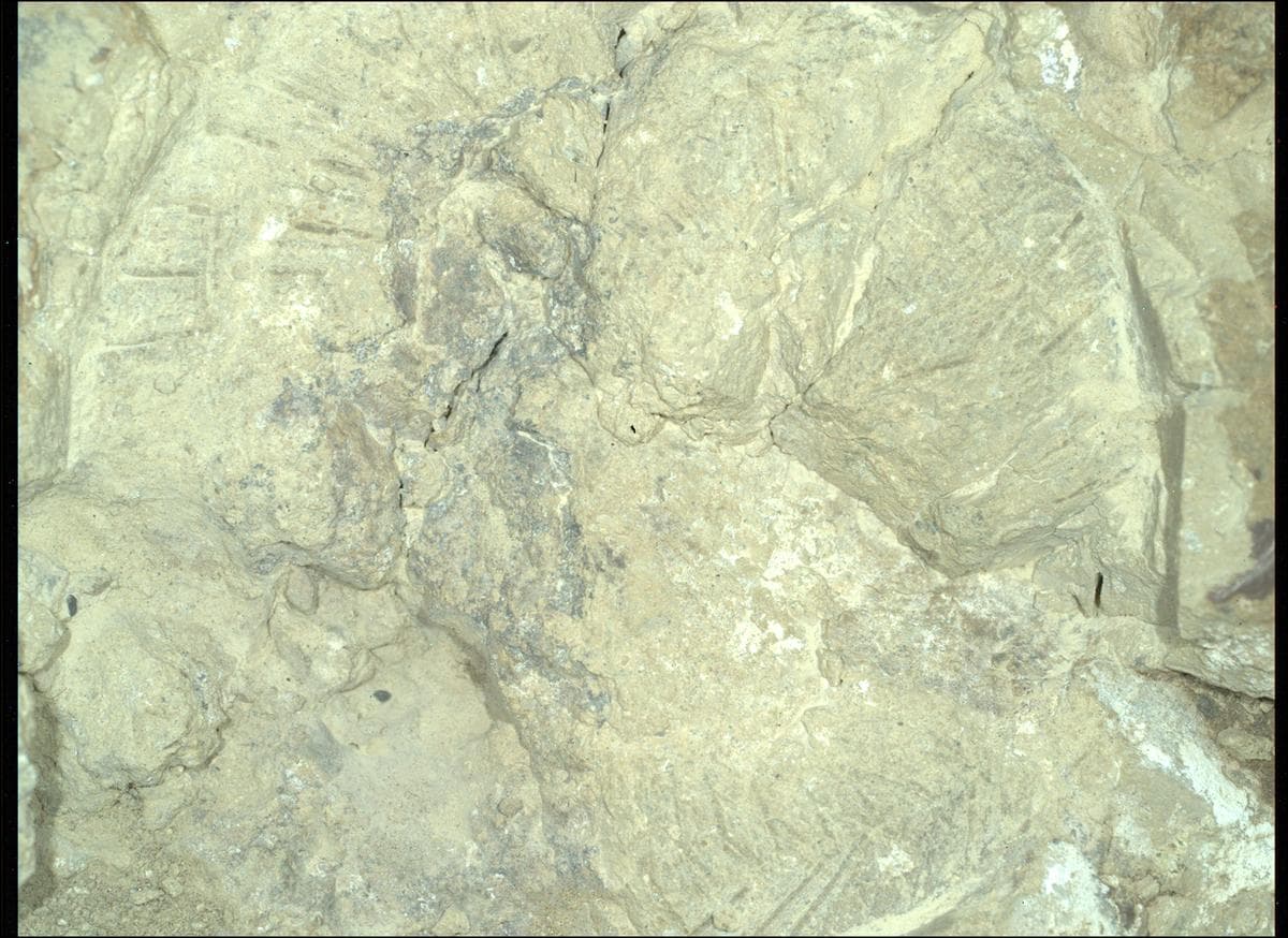 Foto de Marte da câmera SHERLOC_WATSON