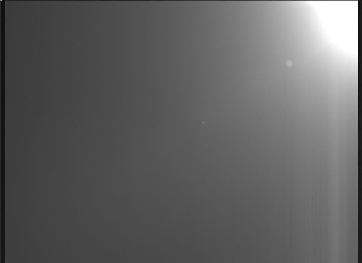 Foto de Marte da câmera MCZ_LEFT