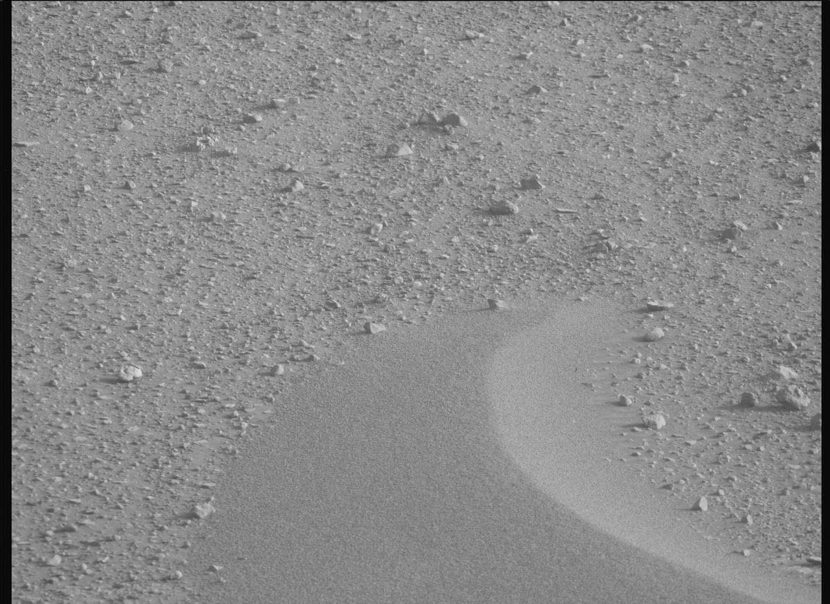 Foto de Marte da câmera MCZ_RIGHT