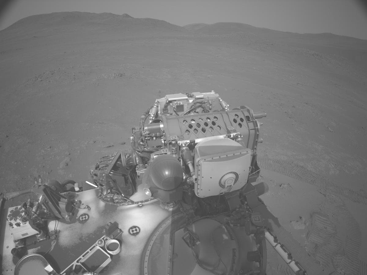 Foto de Marte da câmera NAVCAM_LEFT