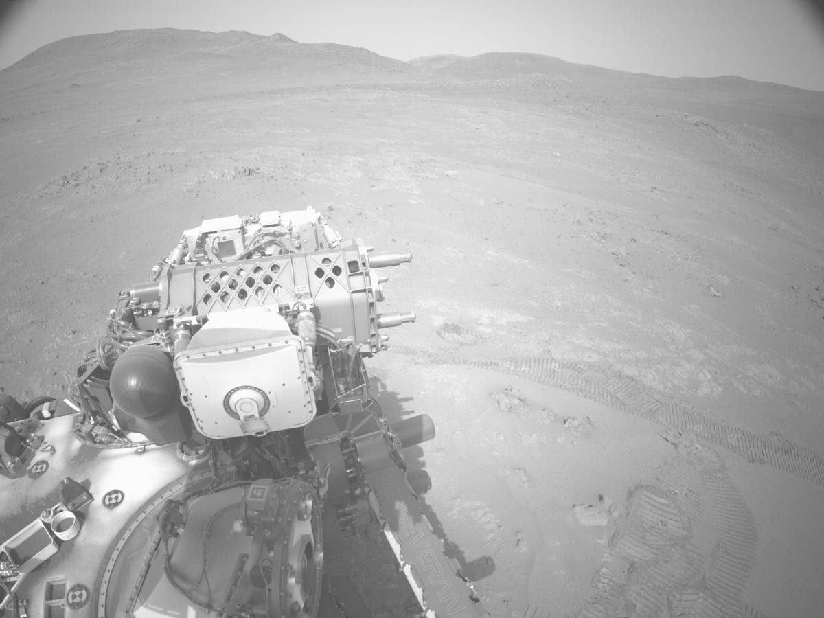 Foto de Marte da câmera NAVCAM_RIGHT