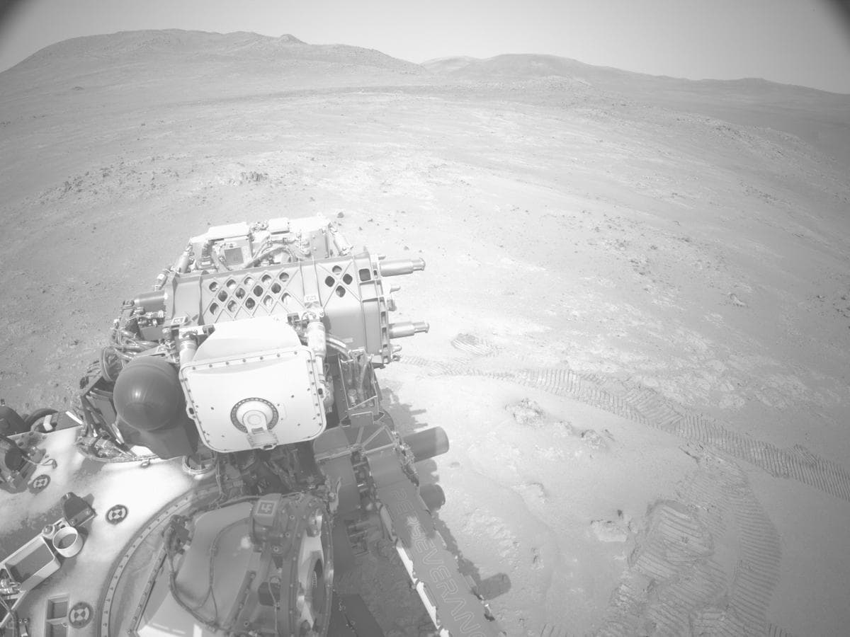 Foto de Marte da câmera NAVCAM_RIGHT