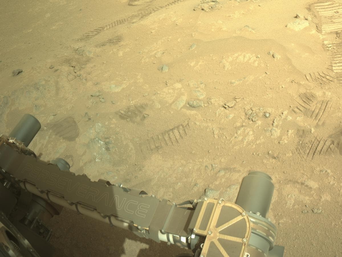 Foto de Marte da câmera NAVCAM_RIGHT
