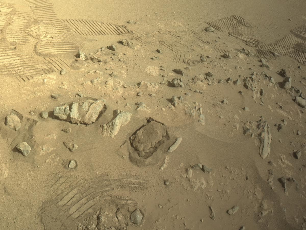 Foto de Marte da câmera NAVCAM_RIGHT