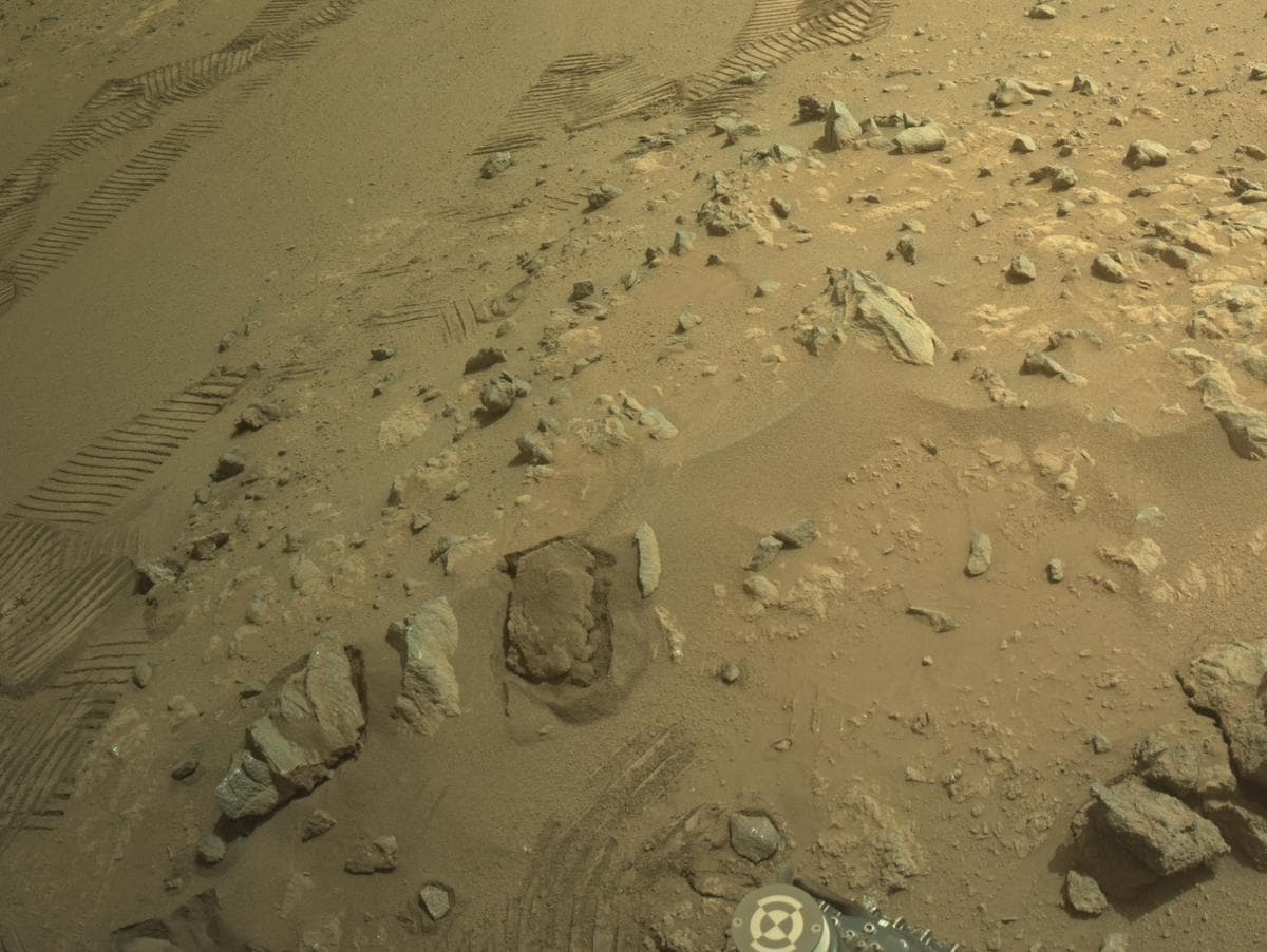 Foto de Marte da câmera NAVCAM_RIGHT