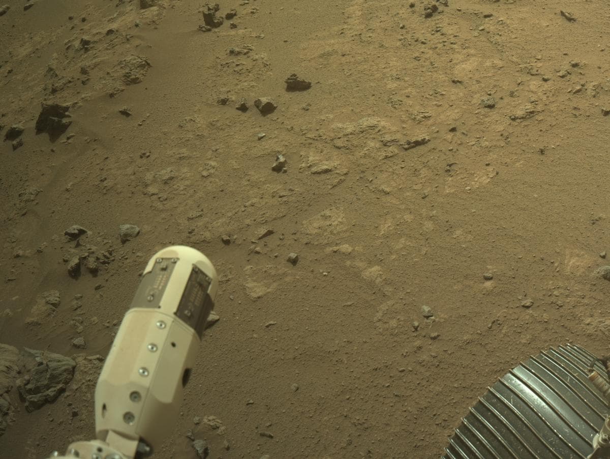 Foto de Marte da câmera NAVCAM_RIGHT