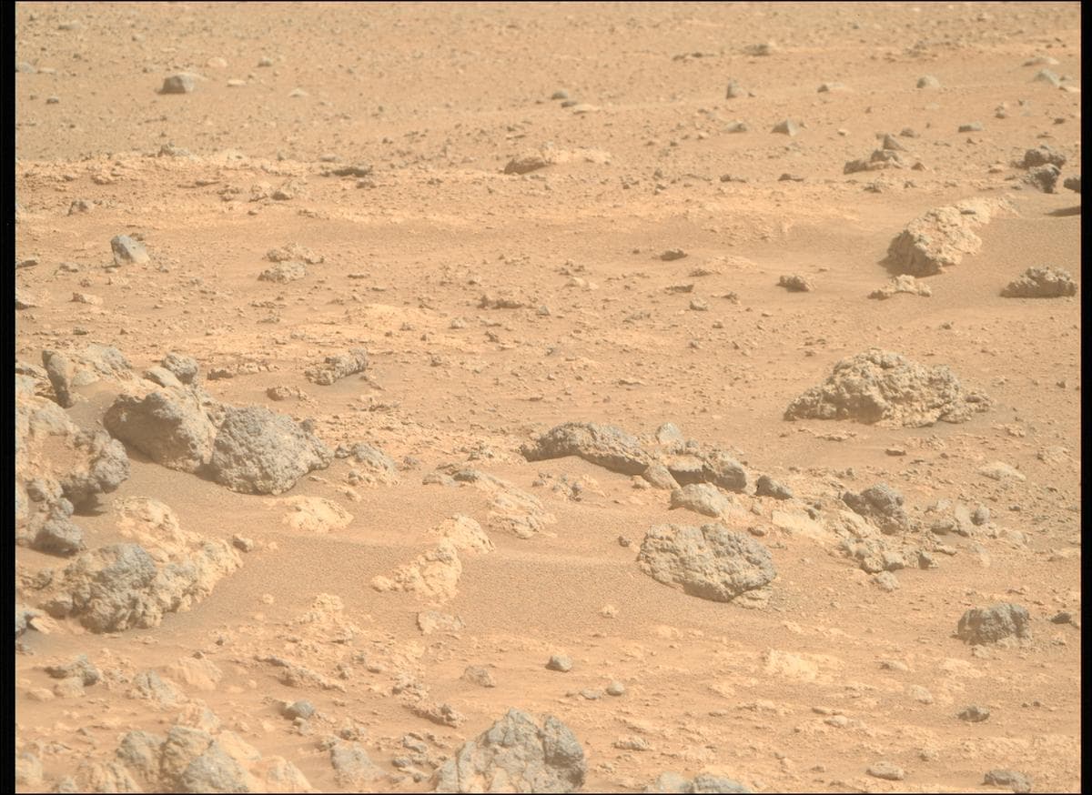 Foto de Marte da câmera MCZ_RIGHT