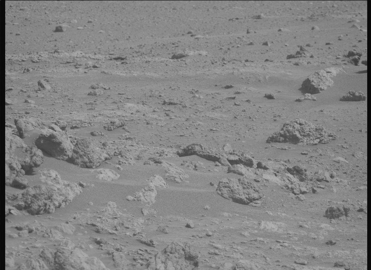 Foto de Marte da câmera MCZ_RIGHT