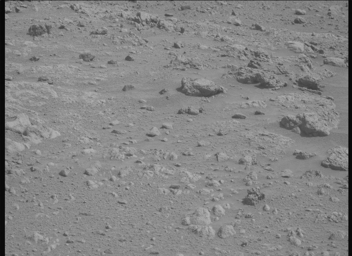 Foto de Marte da câmera MCZ_RIGHT