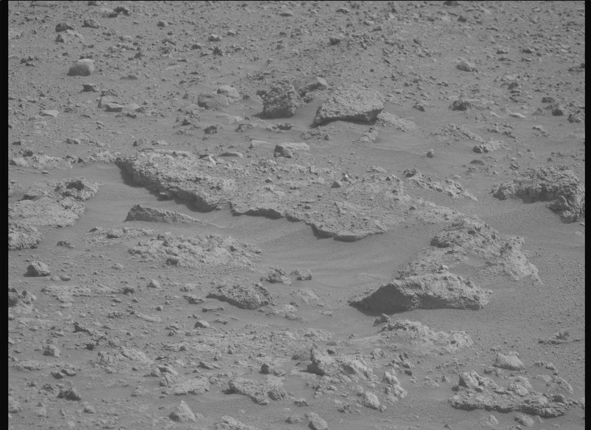 Foto de Marte da câmera MCZ_RIGHT