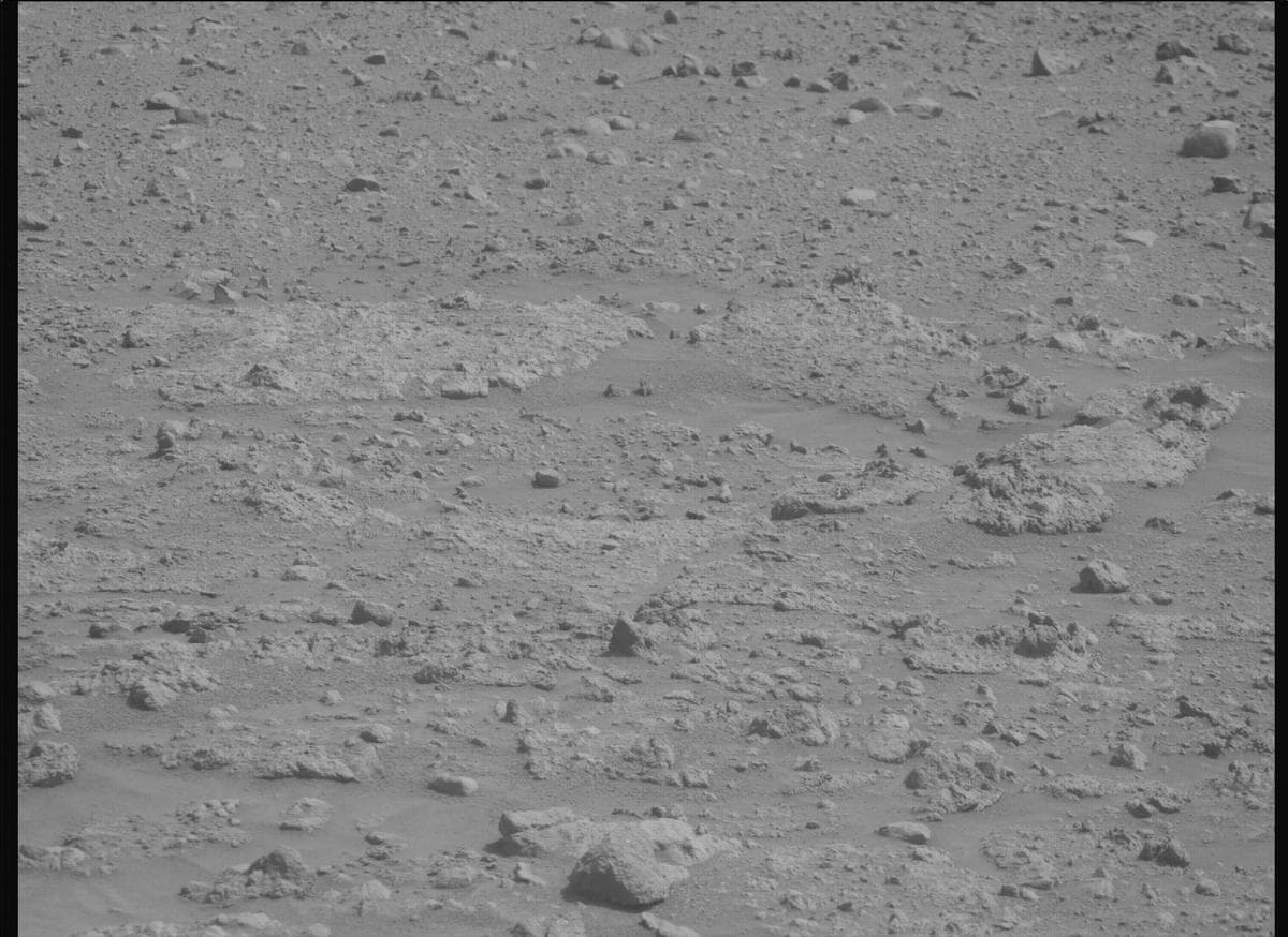 Foto de Marte da câmera MCZ_RIGHT