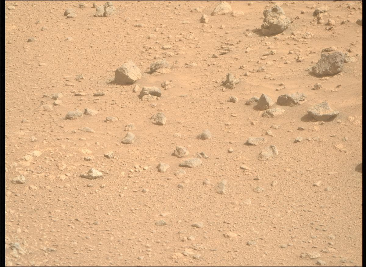 Foto de Marte da câmera MCZ_RIGHT