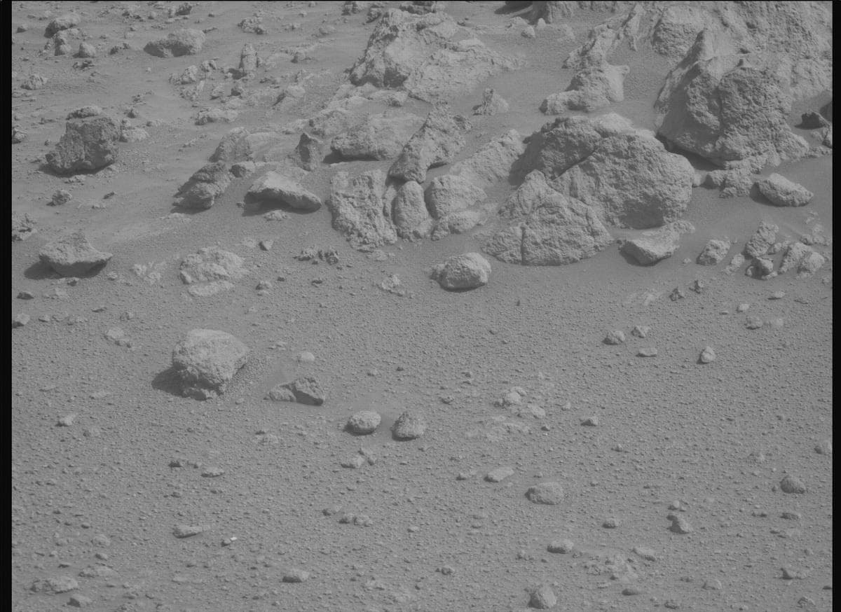 Foto de Marte da câmera MCZ_RIGHT