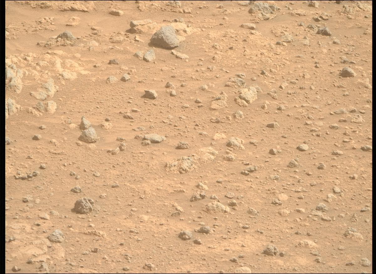 Foto de Marte da câmera MCZ_RIGHT
