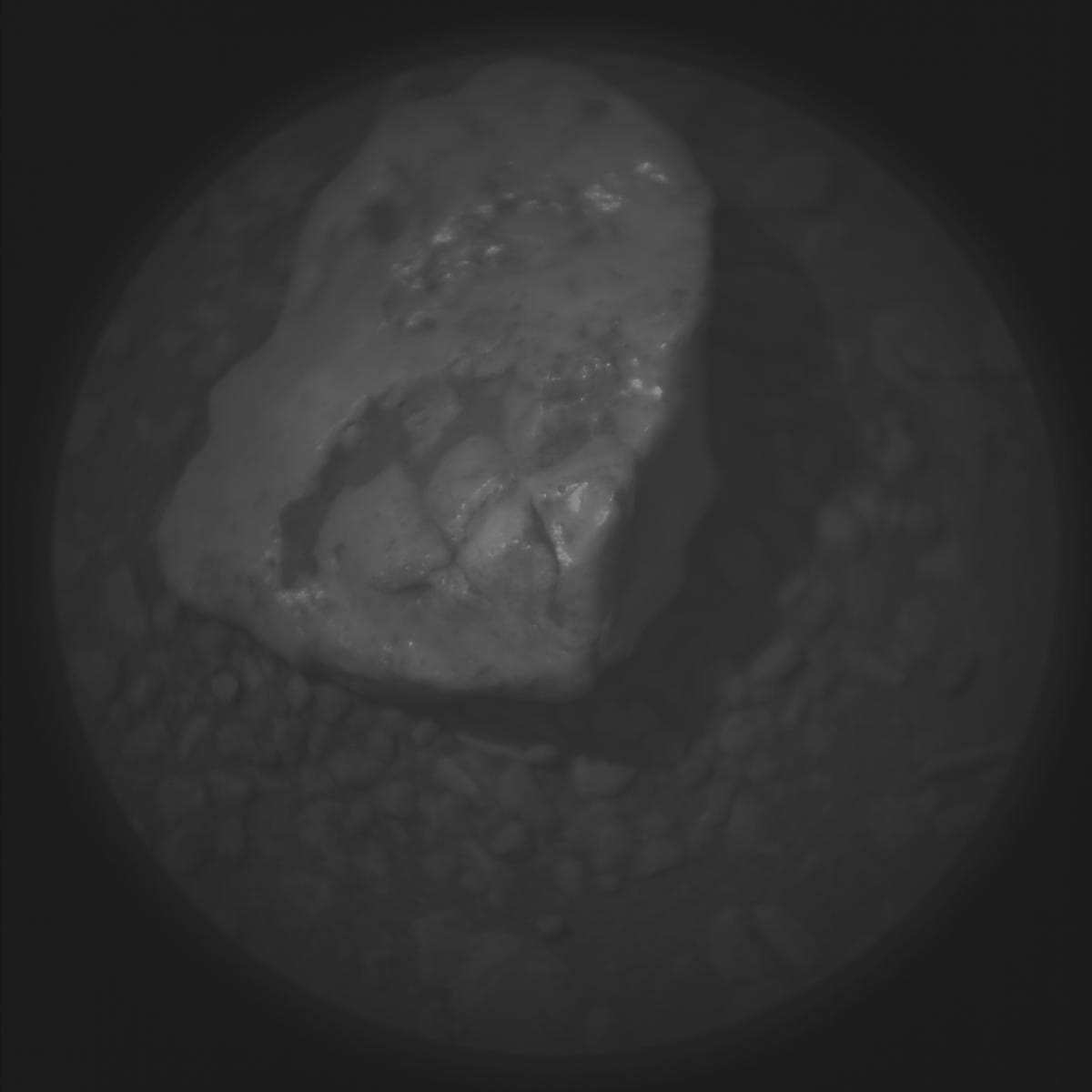 Foto de Marte da câmera SUPERCAM_RMI