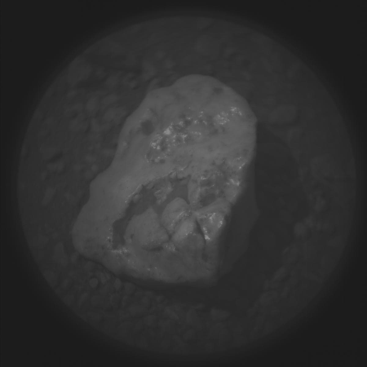 Foto de Marte da câmera SUPERCAM_RMI