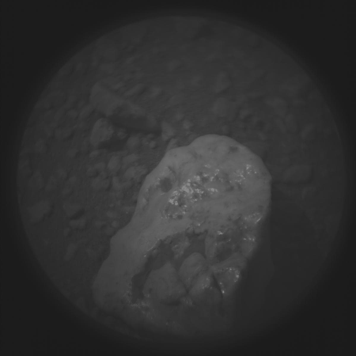 Foto de Marte da câmera SUPERCAM_RMI