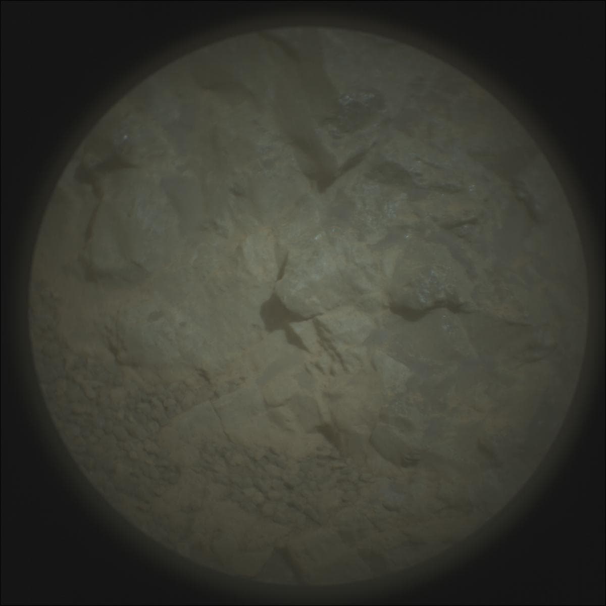 Foto de Marte da câmera SUPERCAM_RMI