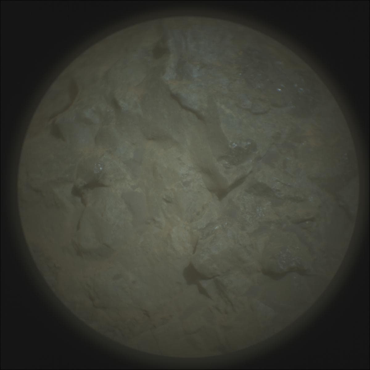 Foto de Marte da câmera SUPERCAM_RMI