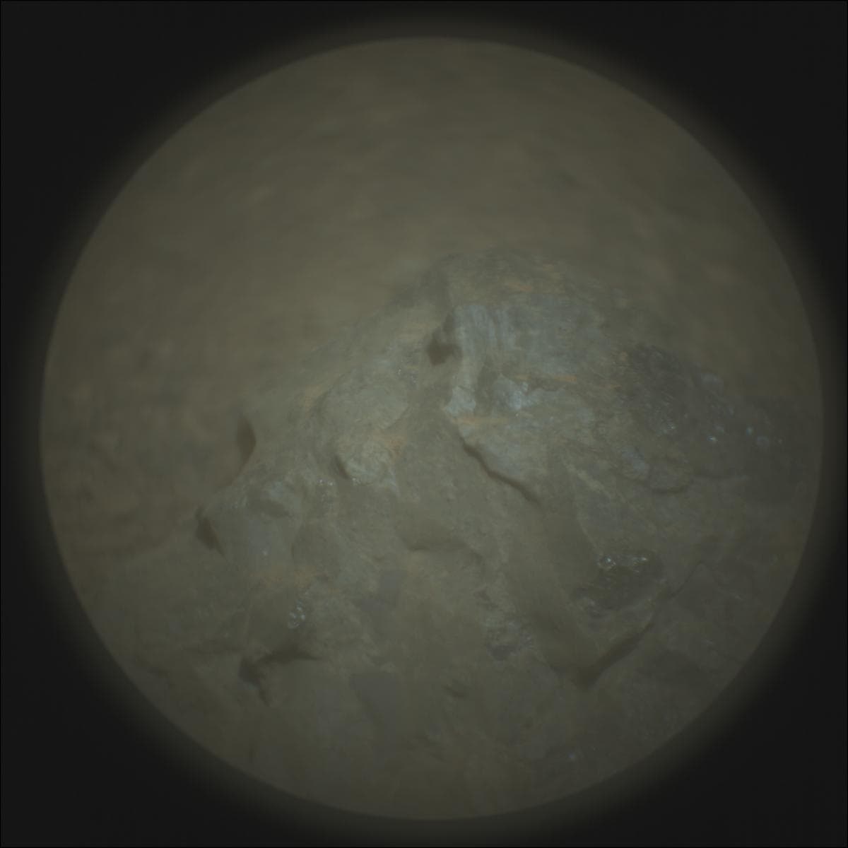 Foto de Marte da câmera SUPERCAM_RMI