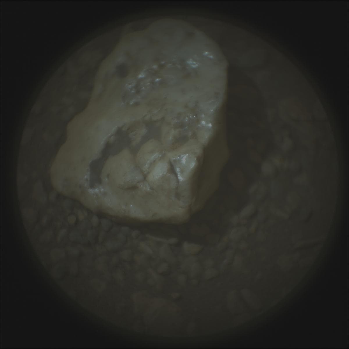 Foto de Marte da câmera SUPERCAM_RMI