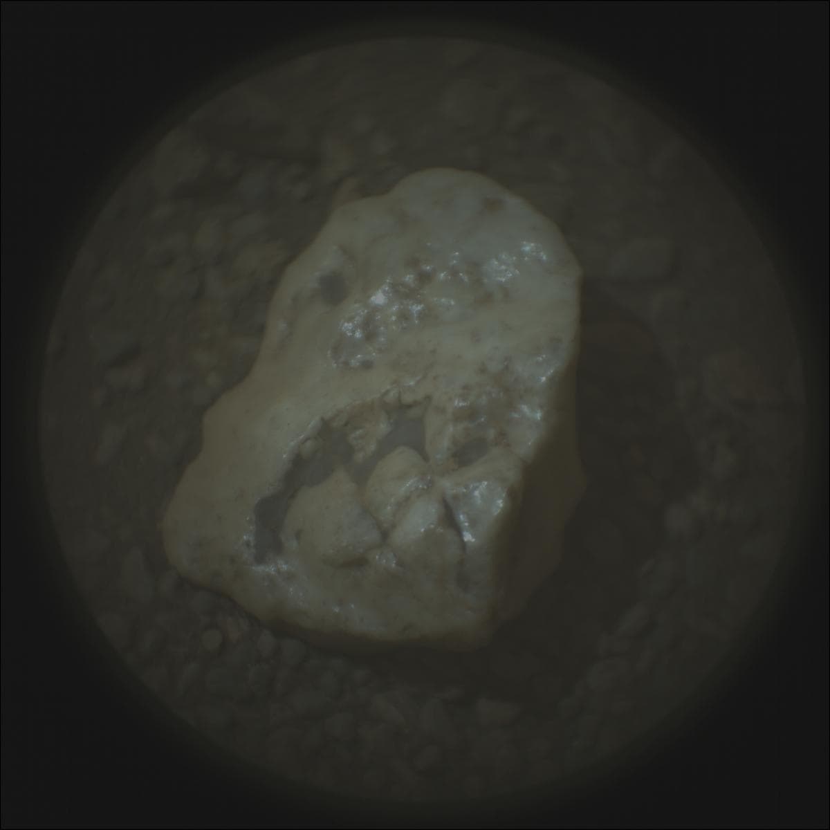 Foto de Marte da câmera SUPERCAM_RMI