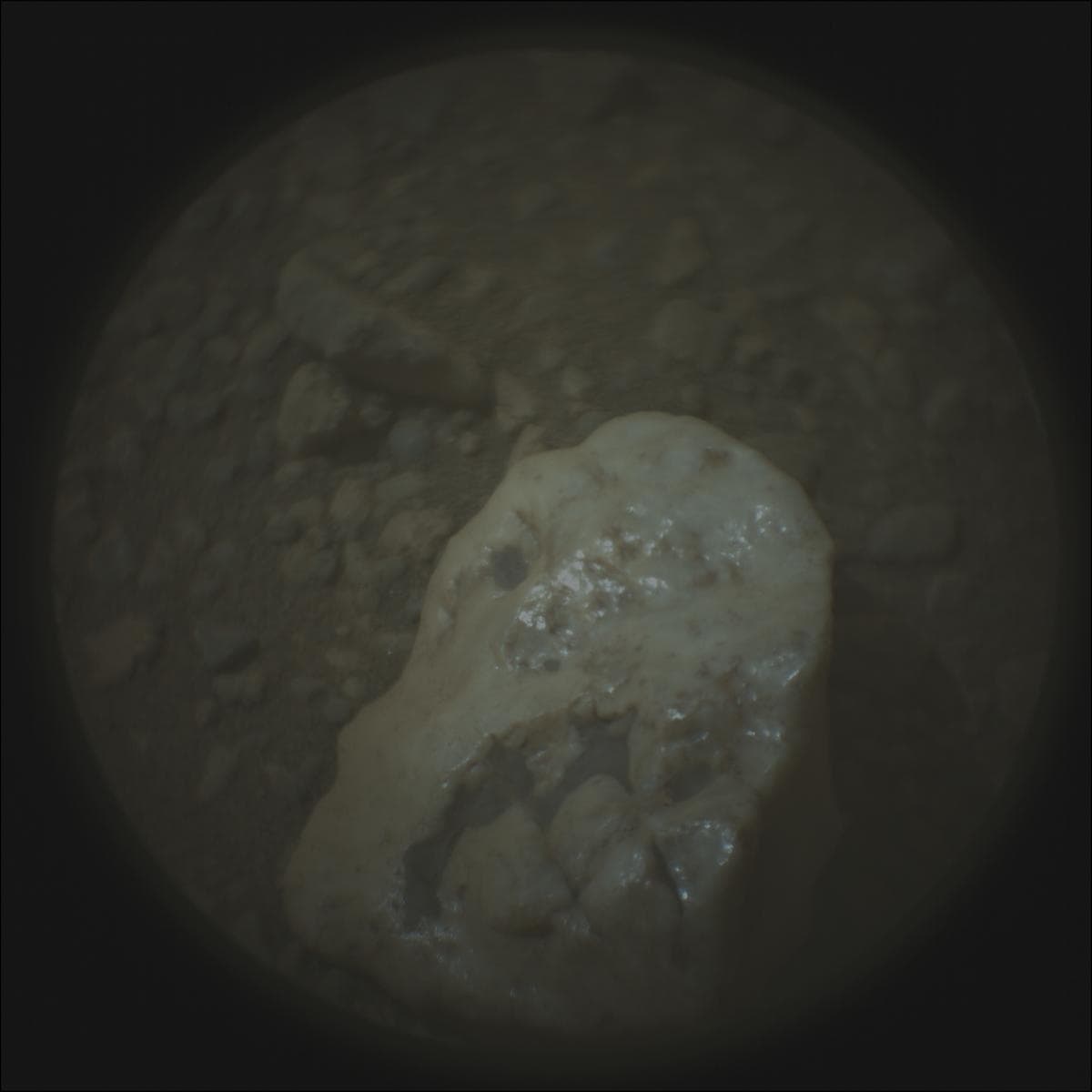 Foto de Marte da câmera SUPERCAM_RMI