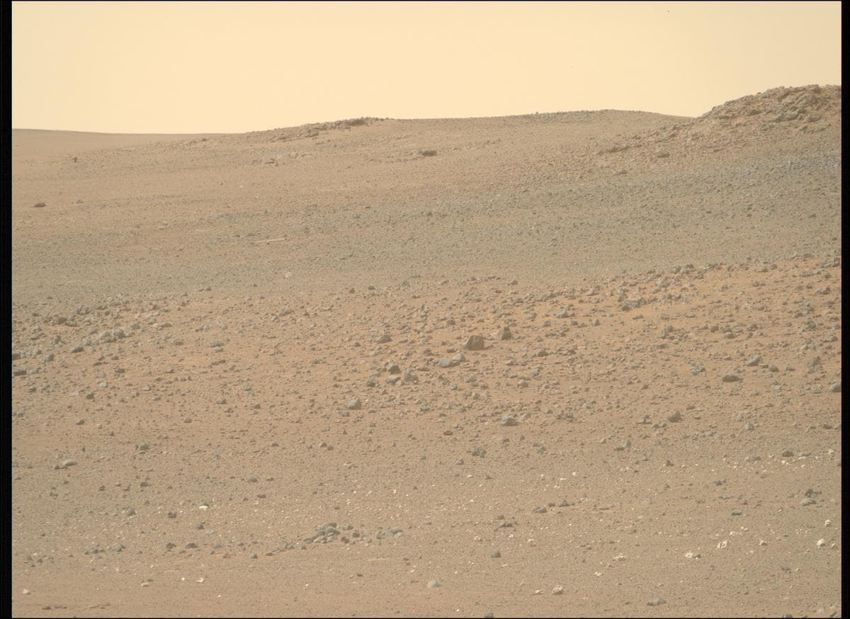 Foto de Marte da câmera MCZ_RIGHT