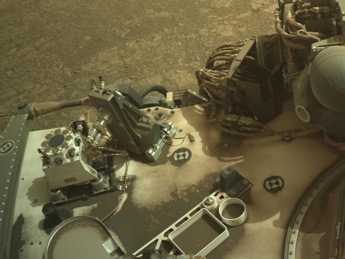 Foto de Marte da câmera NAVCAM_LEFT