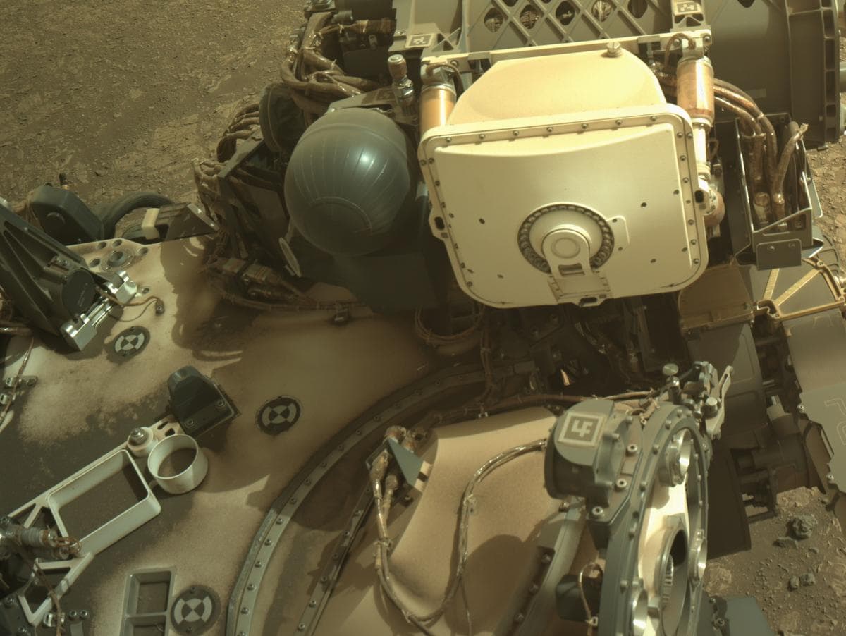 Foto de Marte da câmera NAVCAM_RIGHT