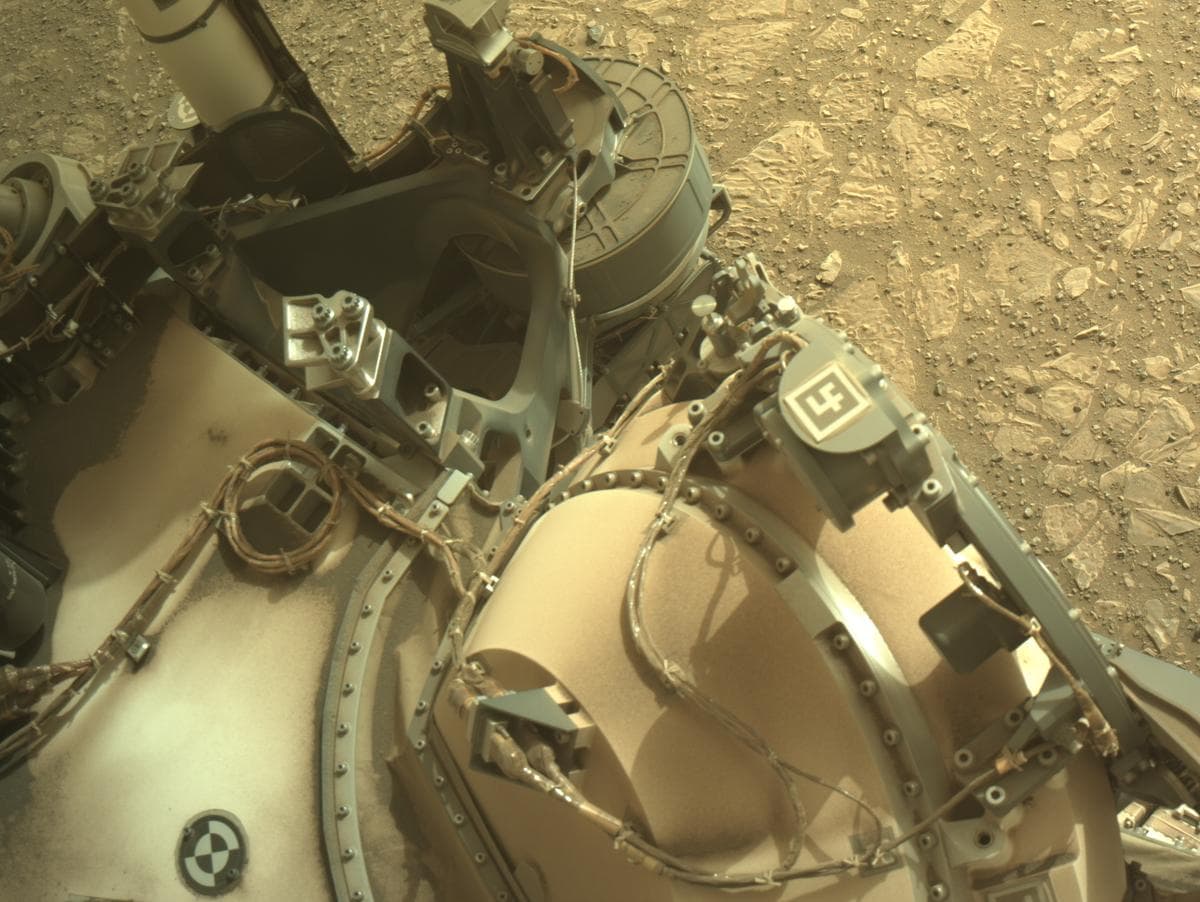 Foto de Marte da câmera NAVCAM_LEFT