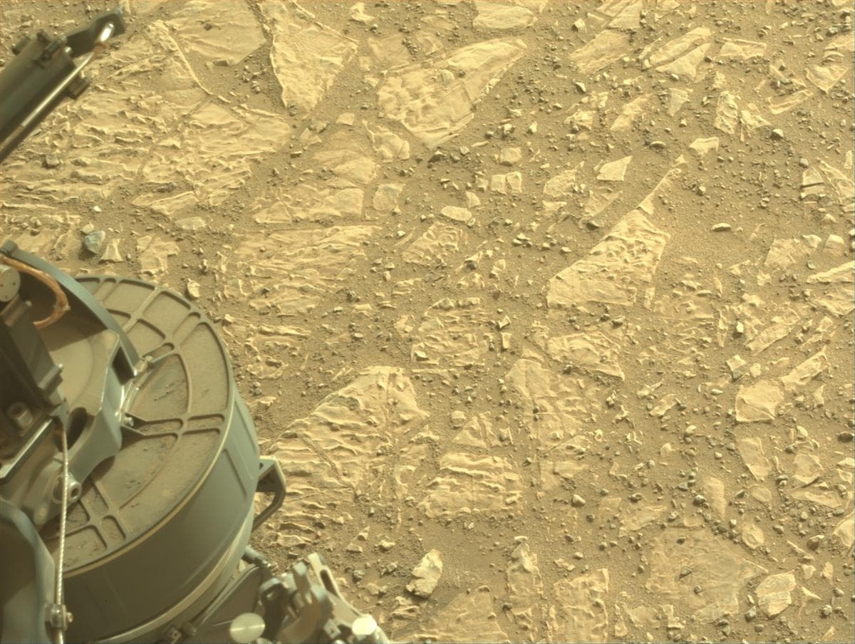 Foto de Marte da câmera NAVCAM_LEFT