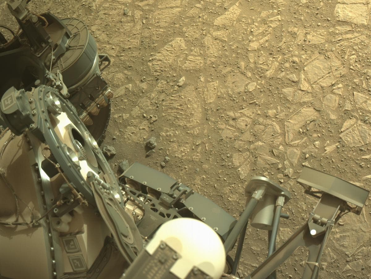 Foto de Marte da câmera NAVCAM_RIGHT
