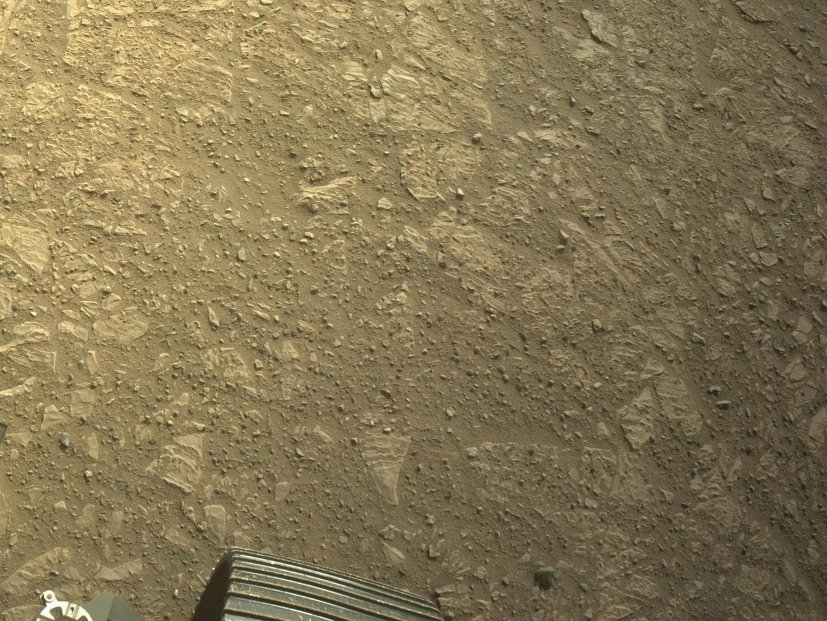 Foto de Marte da câmera NAVCAM_RIGHT