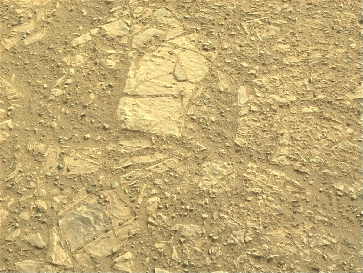 Foto de Marte da câmera NAVCAM_RIGHT