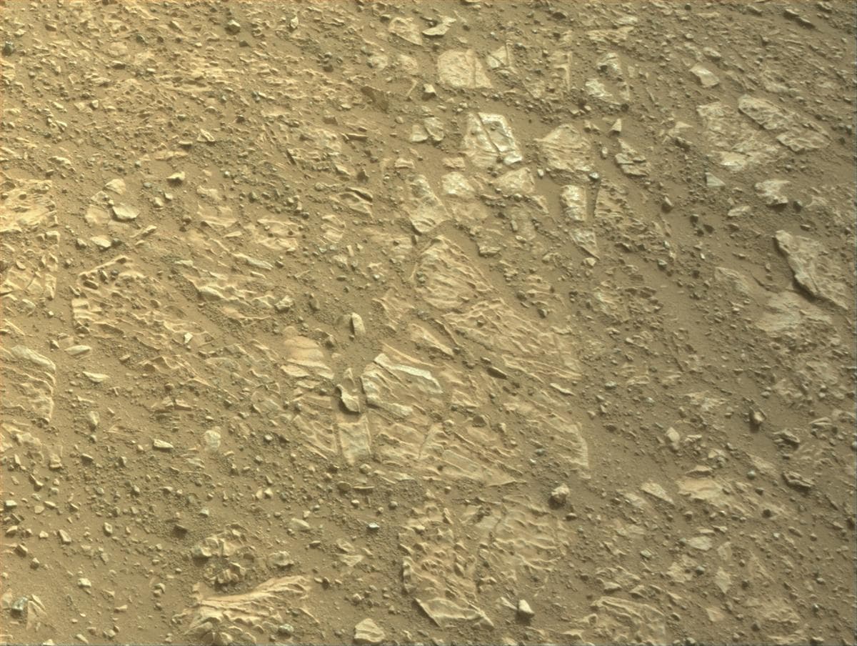 Foto de Marte da câmera NAVCAM_RIGHT