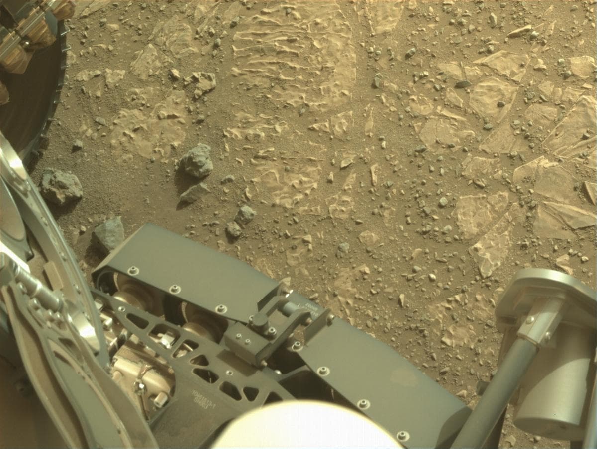 Foto de Marte da câmera NAVCAM_RIGHT