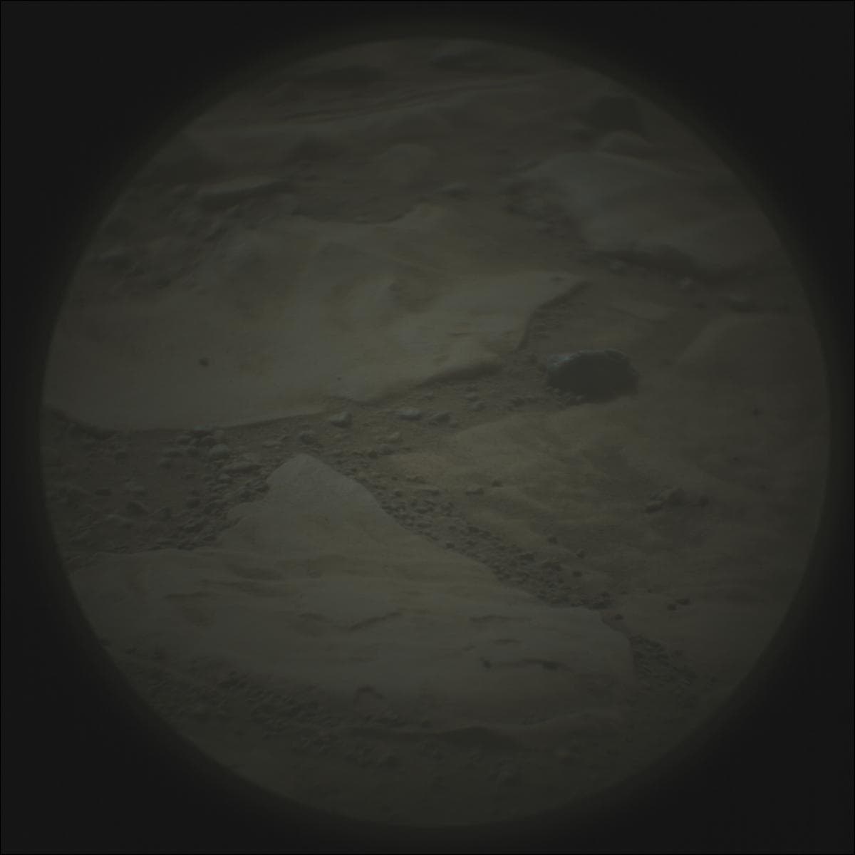 Foto de Marte da câmera SUPERCAM_RMI